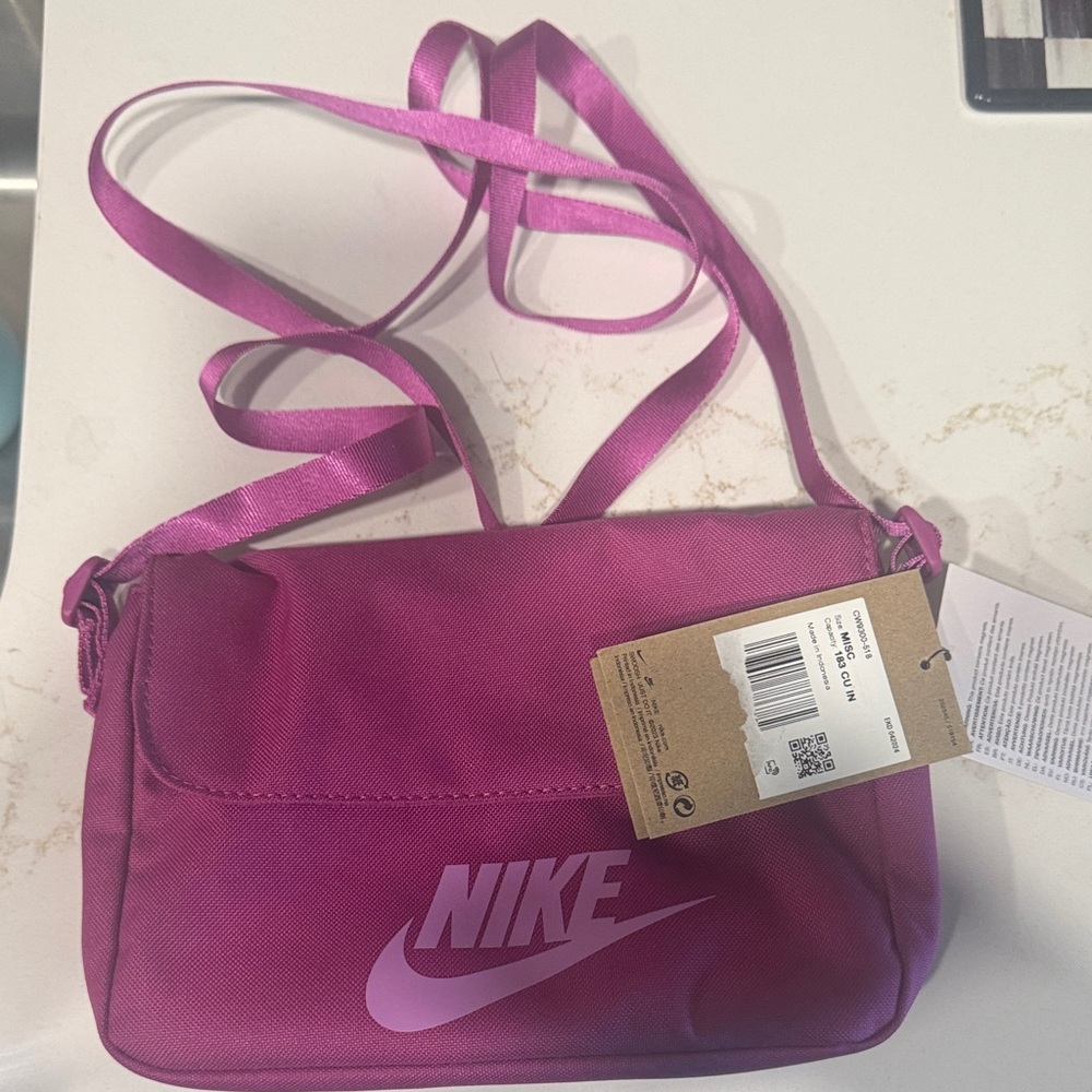 Nike Fuchsia Crossbody Bag NWT
